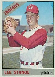 1966 Topps Baseball Cards      371     Lee Stange